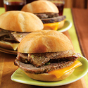 Green Chile Beef Mini Sandwiches